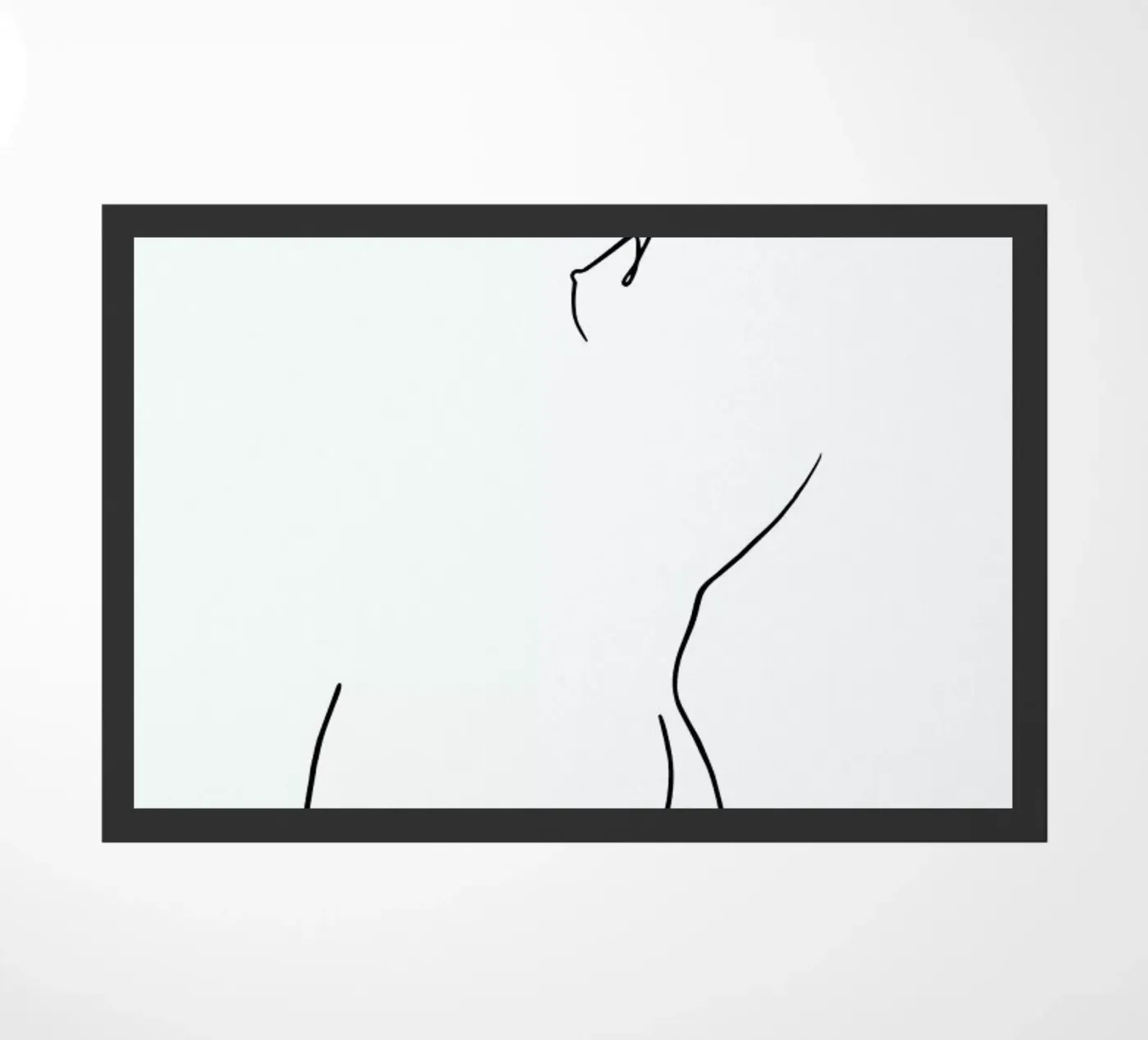 Back Yourself deurmat van Ninhol
