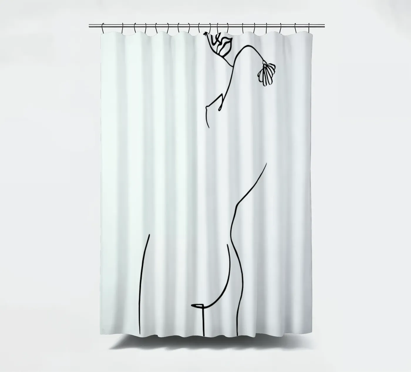 Back Yourself Duschvorhang von Ninhol