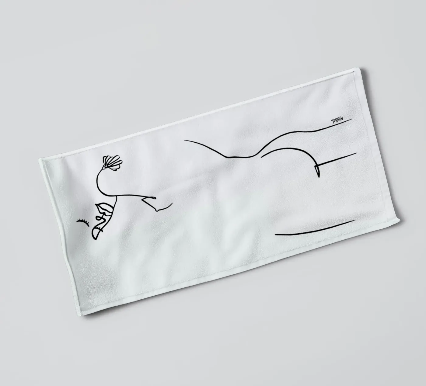 Back Yourself badhanddoek van Ninhol