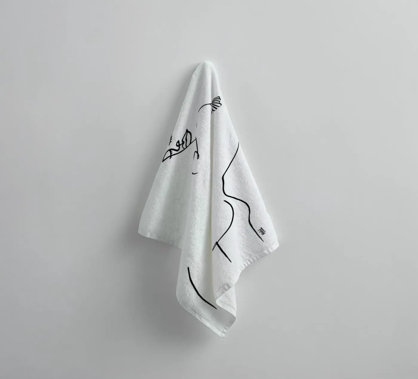 Back Yourself badhanddoek van Ninhol