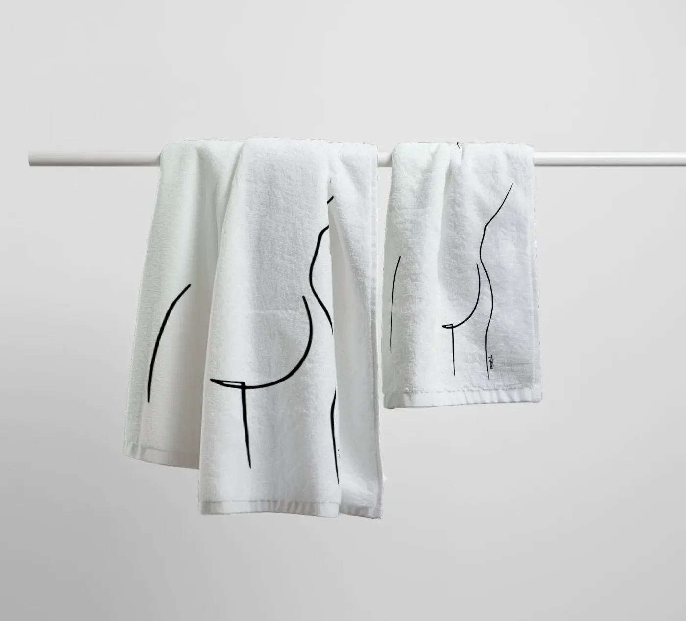 Back Yourself badhanddoek van Ninhol