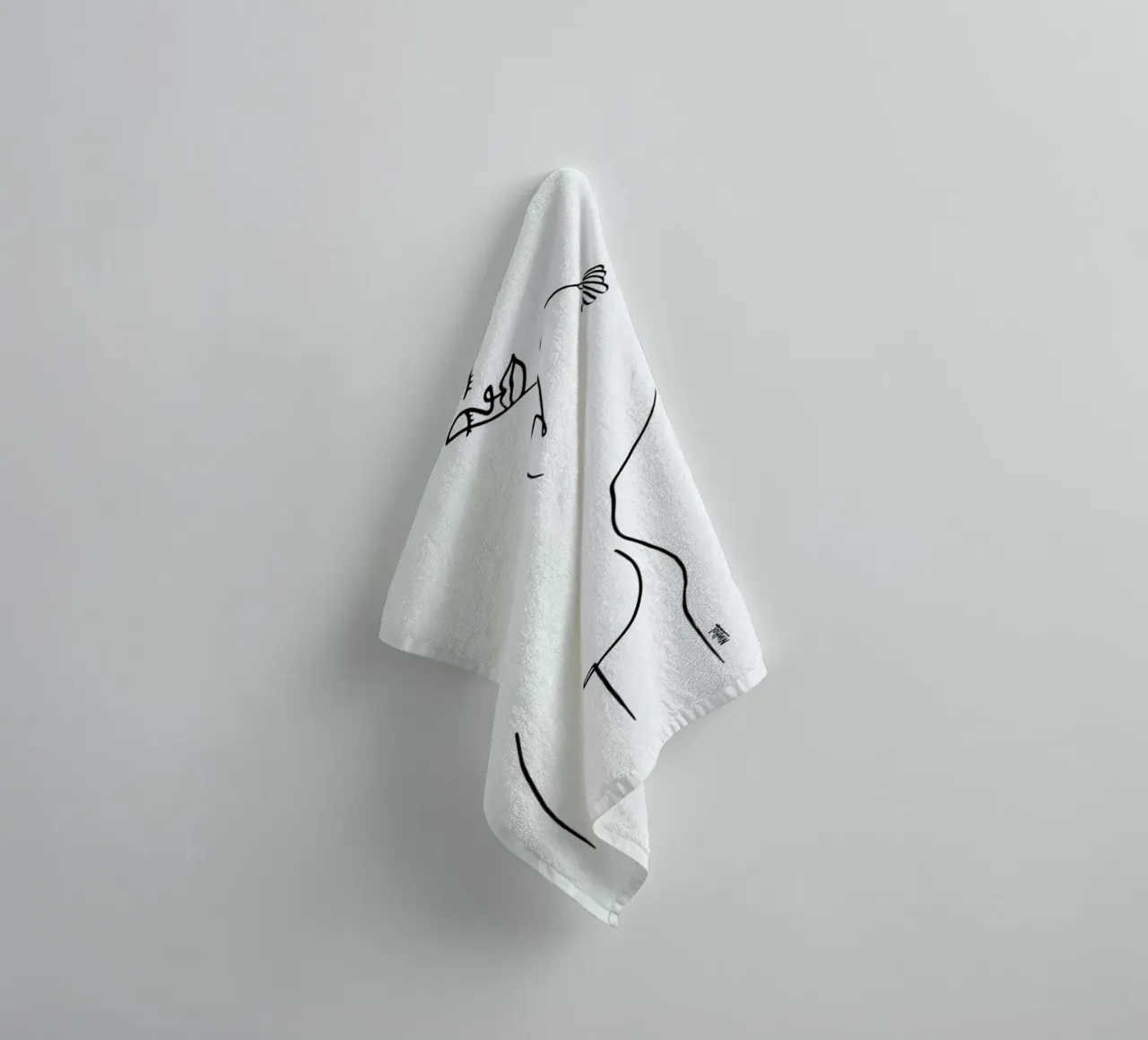 Back Yourself towel by Ninhol