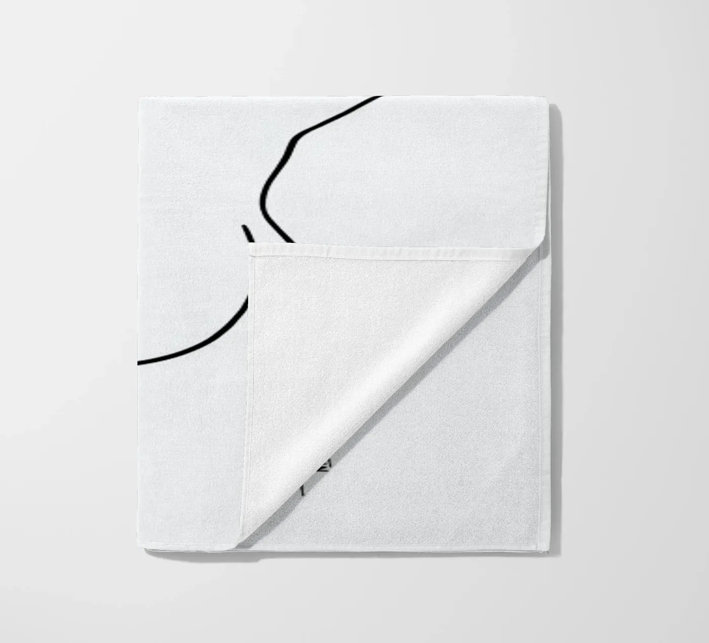 Back Yourself serviette de plage de Ninhol