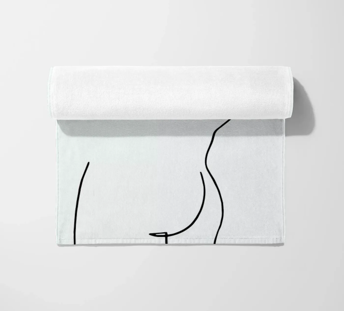 Back Yourself serviette de plage de Ninhol