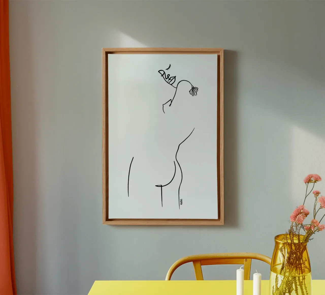 Back Yourself canvas by Ninhol