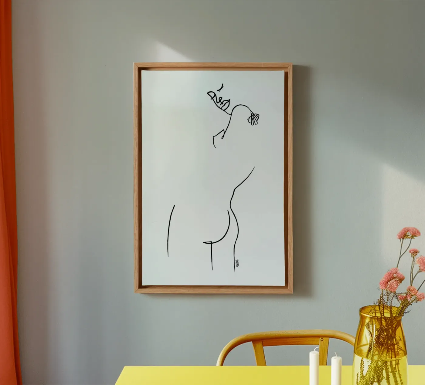 Back Yourself Leinwand von Ninhol