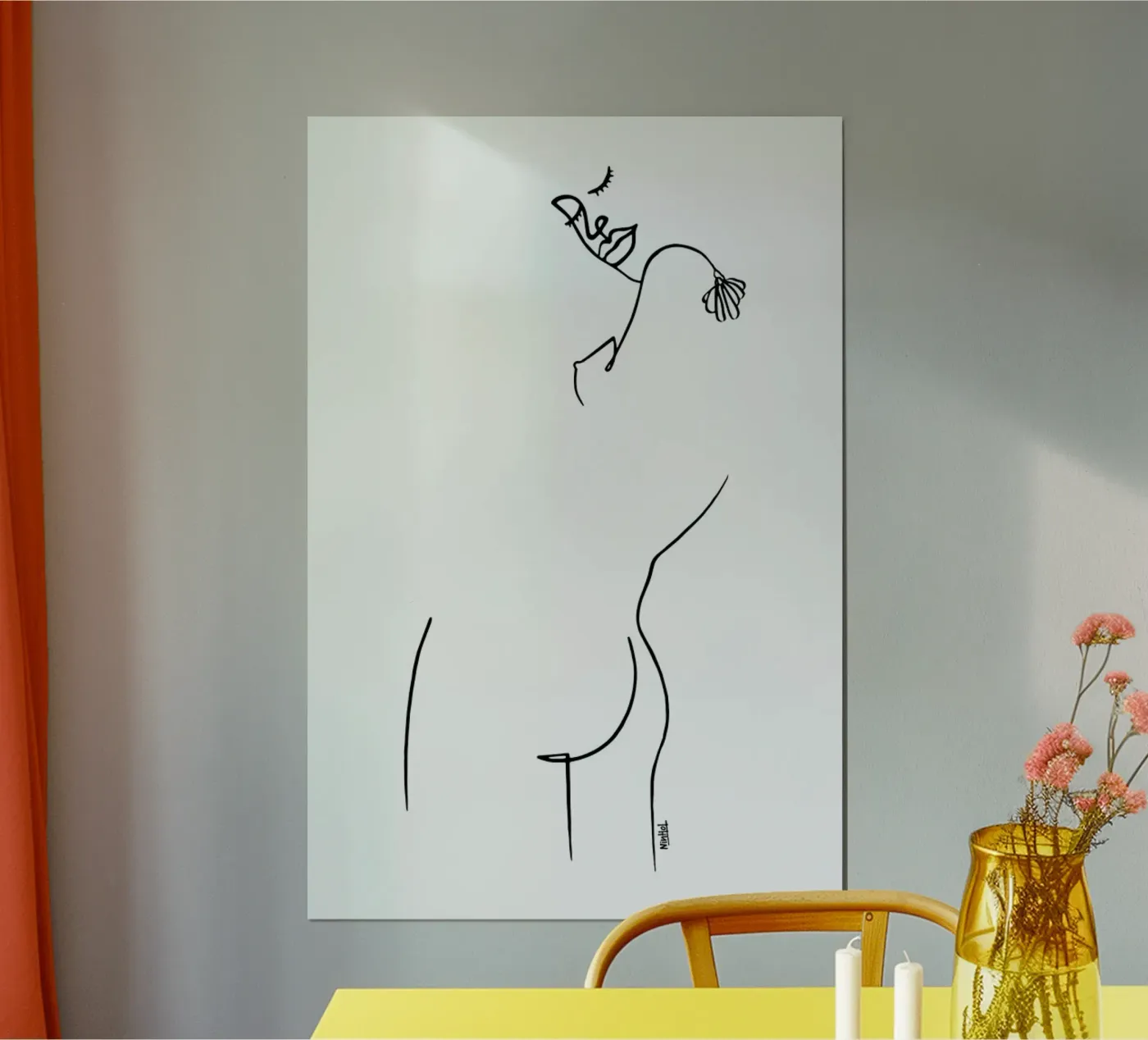 Back Yourself Poster von Ninhol