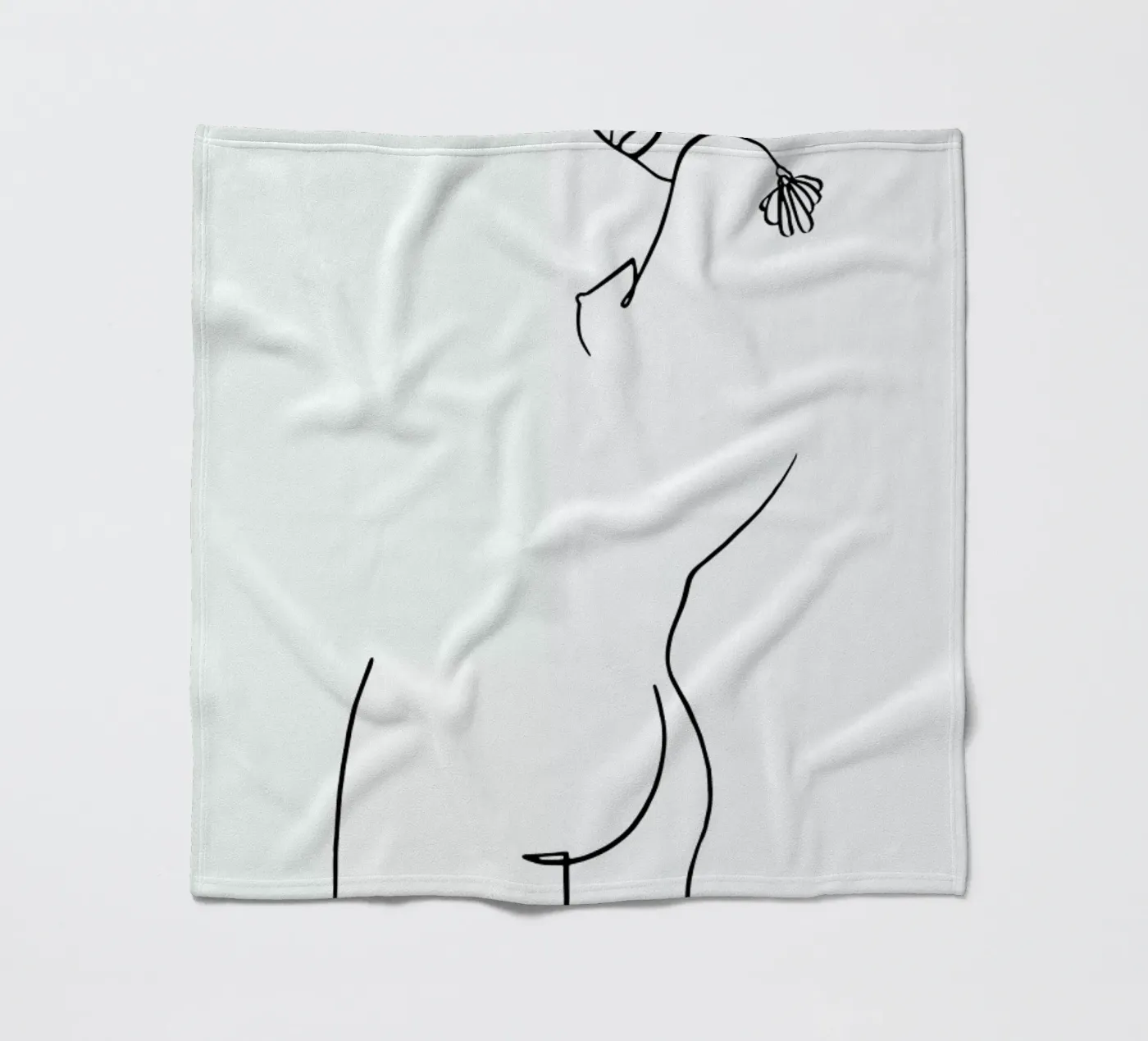Back Yourself fleece blanket by Ninhol