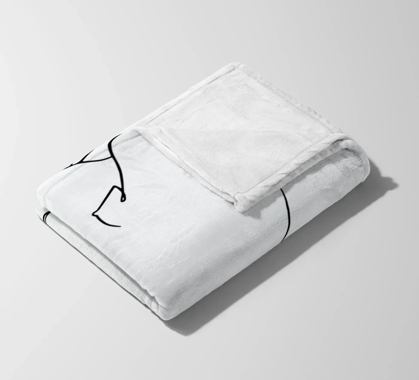 Back Yourself fleece blanket by Ninhol