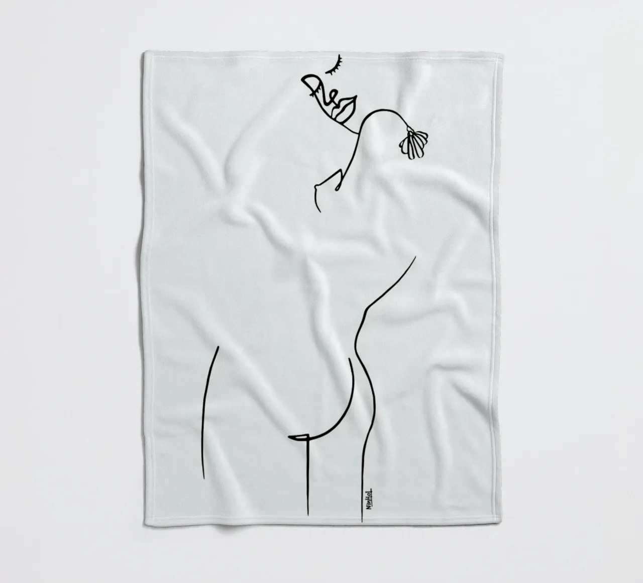 Back Yourself Fleecedecke von Ninhol