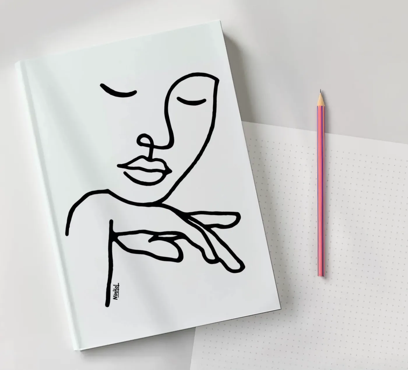 Calm Down notebook by Ninhol