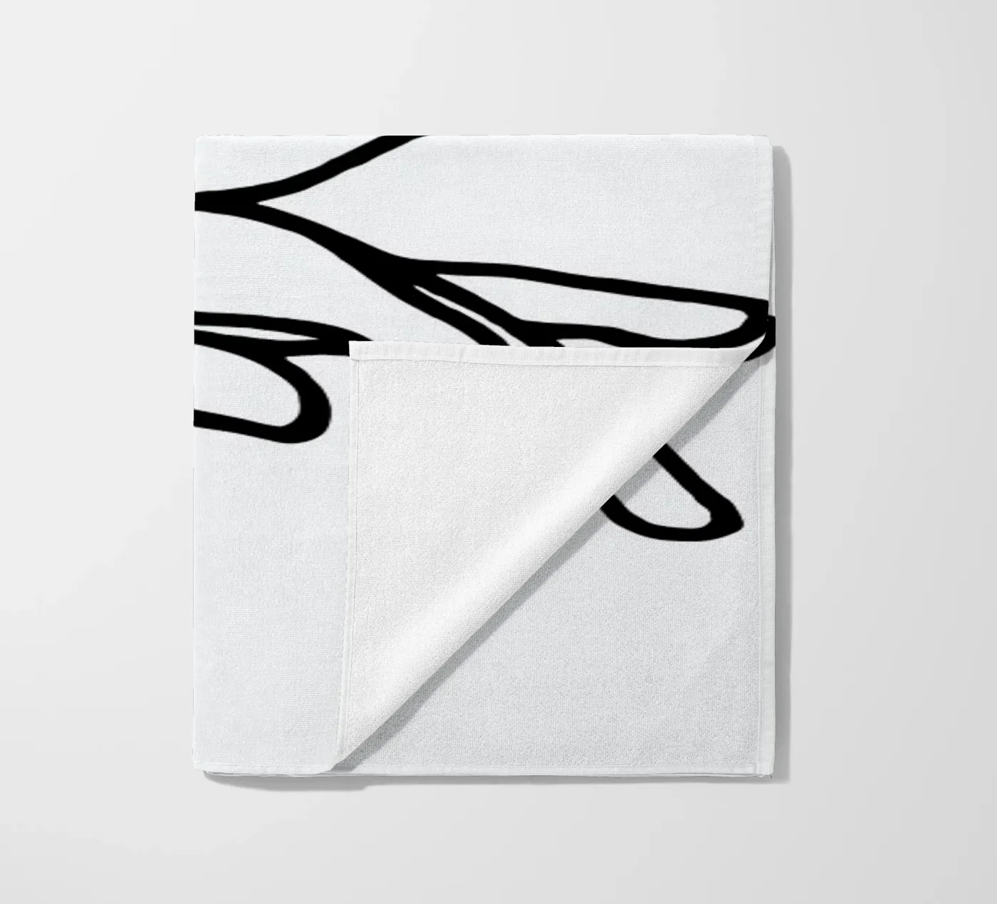 Calm Down beach towel by Ninhol