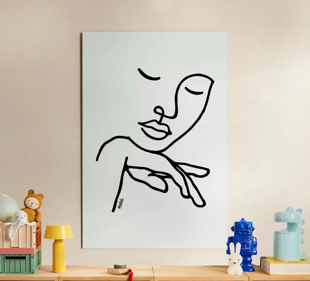 Calm Down forex plate by Ninhol