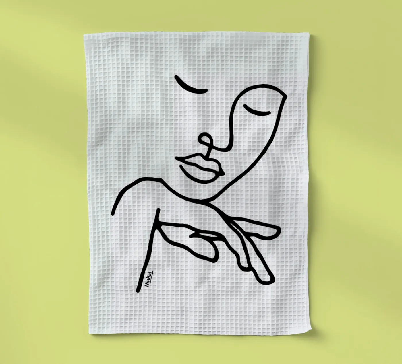 Calm Down Geschirrtuch von Ninhol