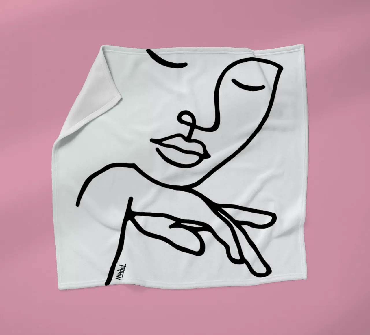 Calm Down coperta in pile da Ninhol