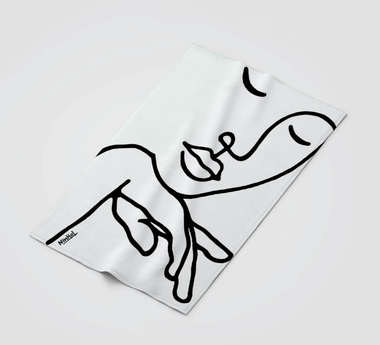 Calm Down coperta in pile da Ninhol