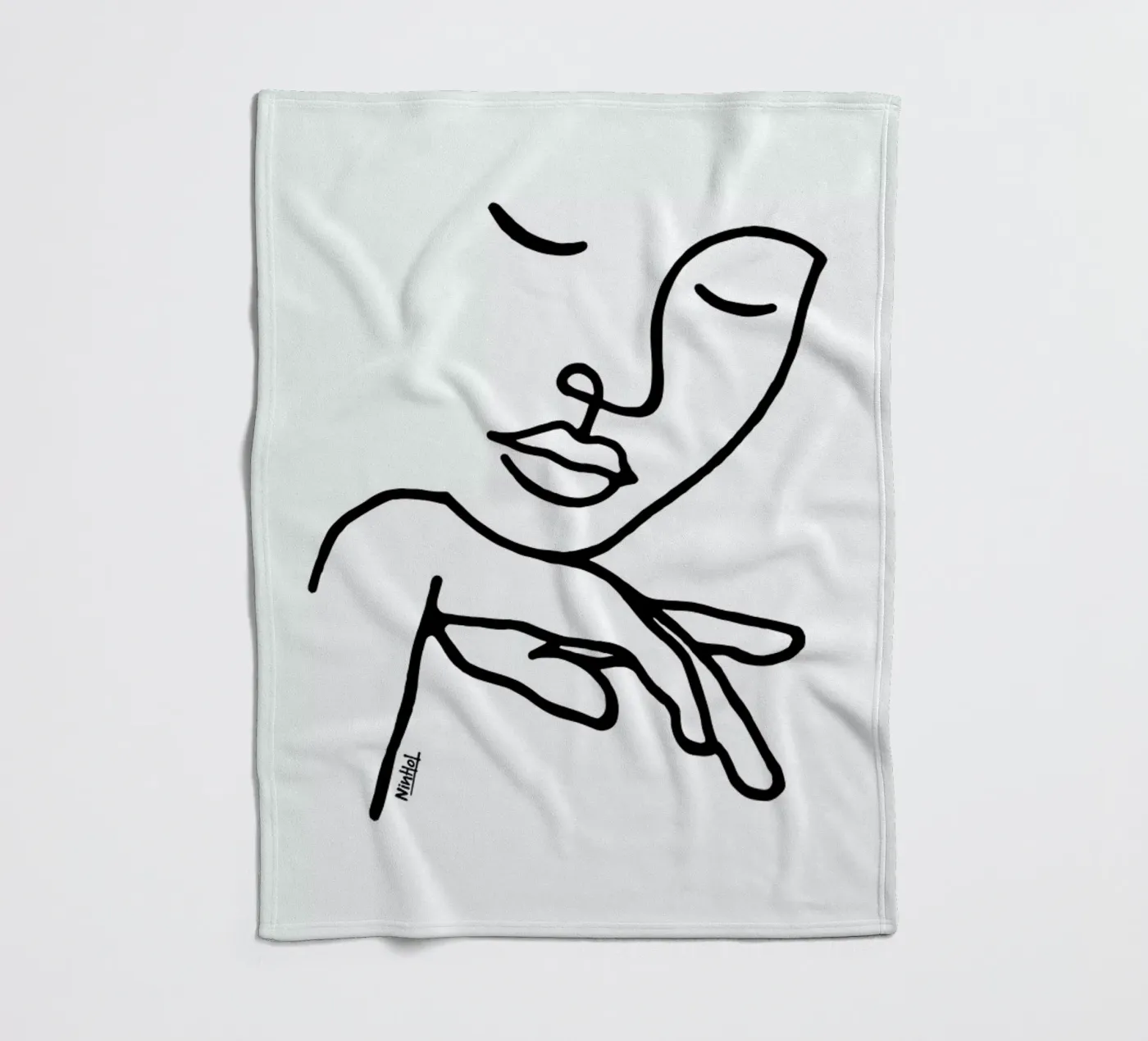 Calm Down Fleecedecke von Ninhol