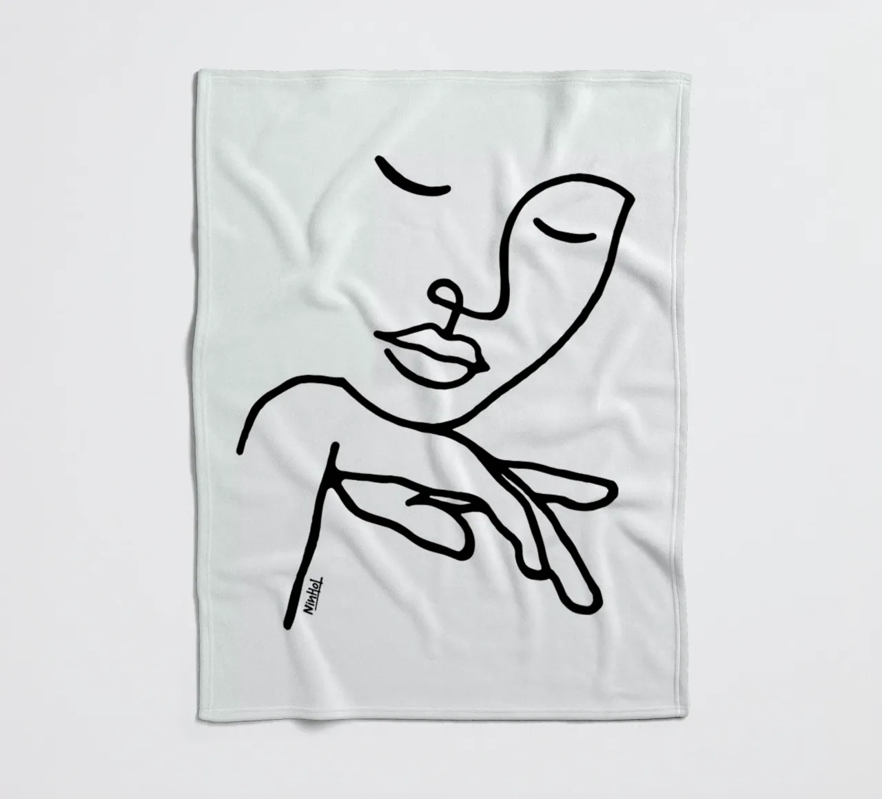 Calm Down coperta in pile da Ninhol