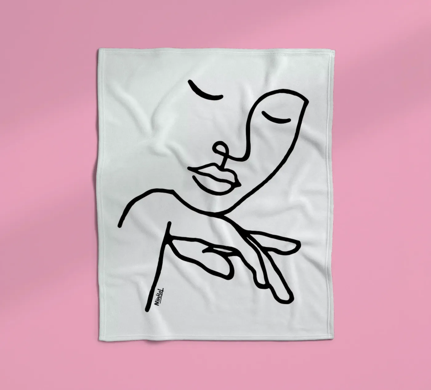 Calm Down Fleecedecke von Ninhol