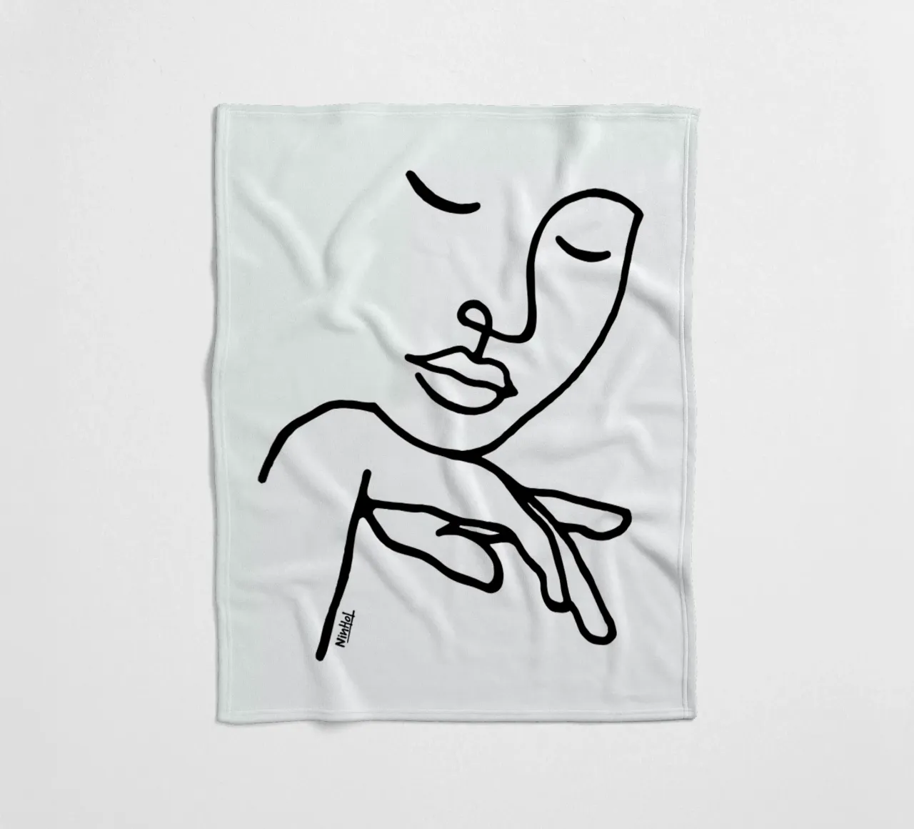 Calm Down coperta in pile da Ninhol