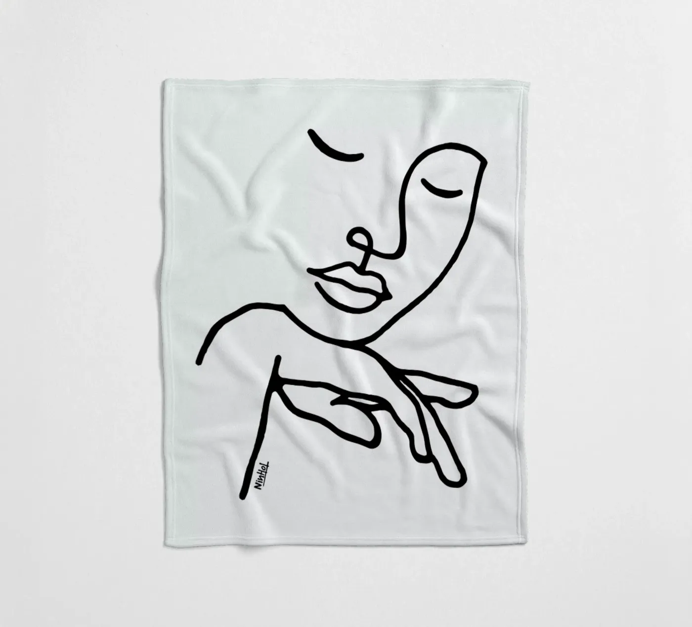 Calm Down Fleecedecke von Ninhol