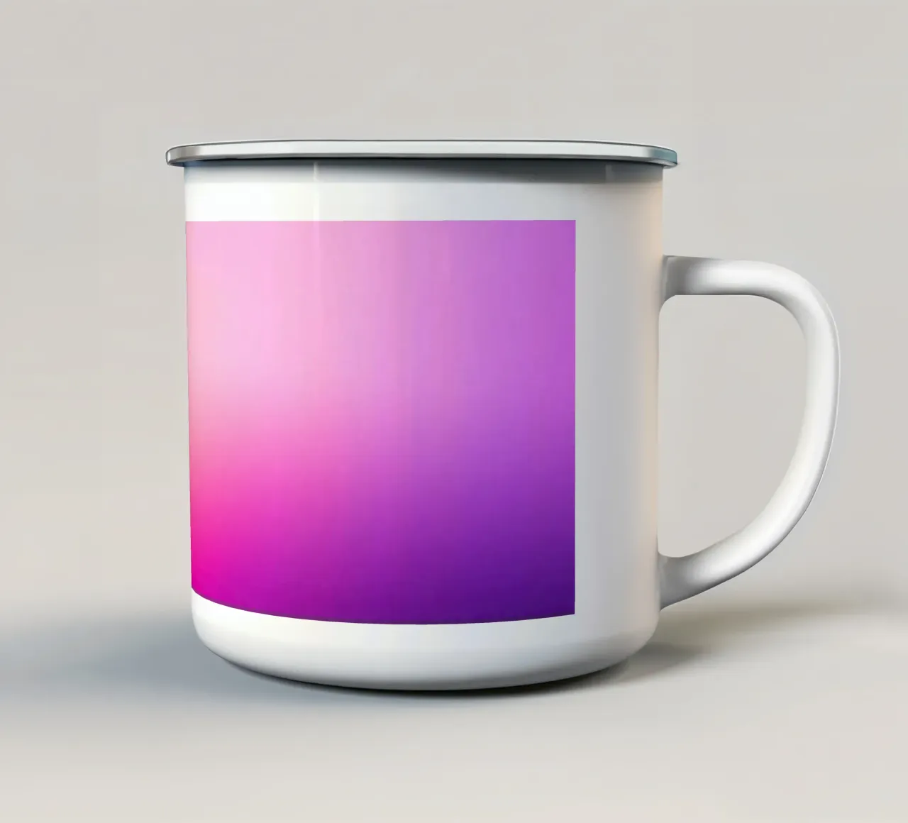 Una morbida miscela di colori rosa crea una carta da parati sorprendente tazza in smalto da DesignDoodle