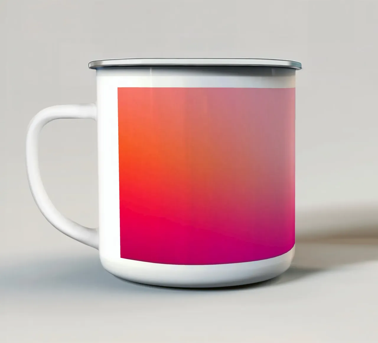 Una morbida miscela di colori rosa crea una carta da parati sorprendente tazza in smalto da DesignDoodle