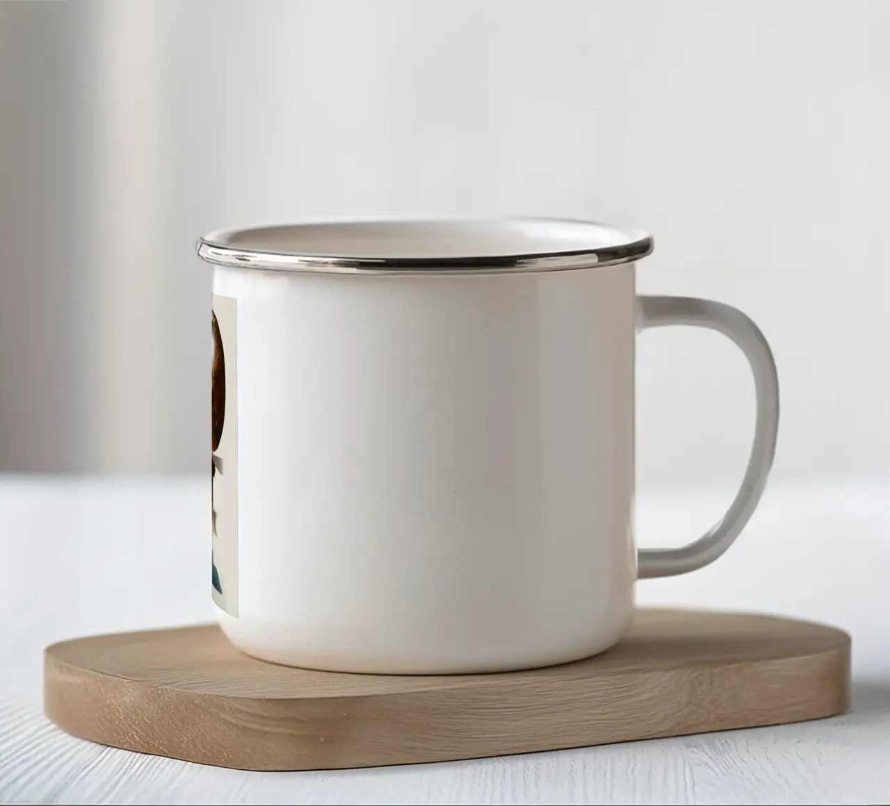 Love #1 tazza in smalto da M-Ulrich-Digital Art
