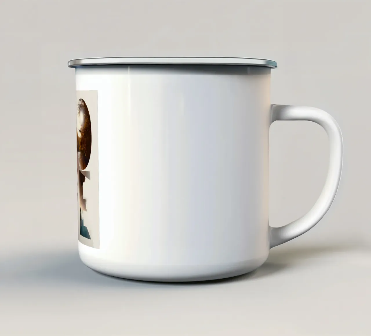 Love #1 tazza in smalto da M-Ulrich-Digital Art