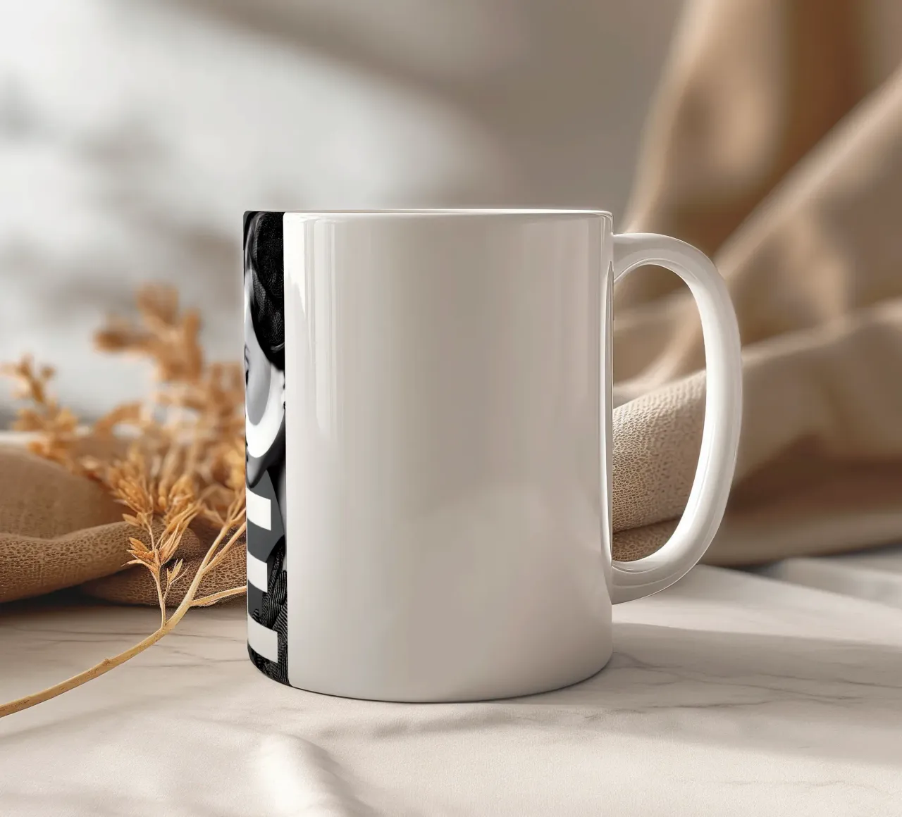 Love #2 tazza in ceramica da M-Ulrich-Digital Art
