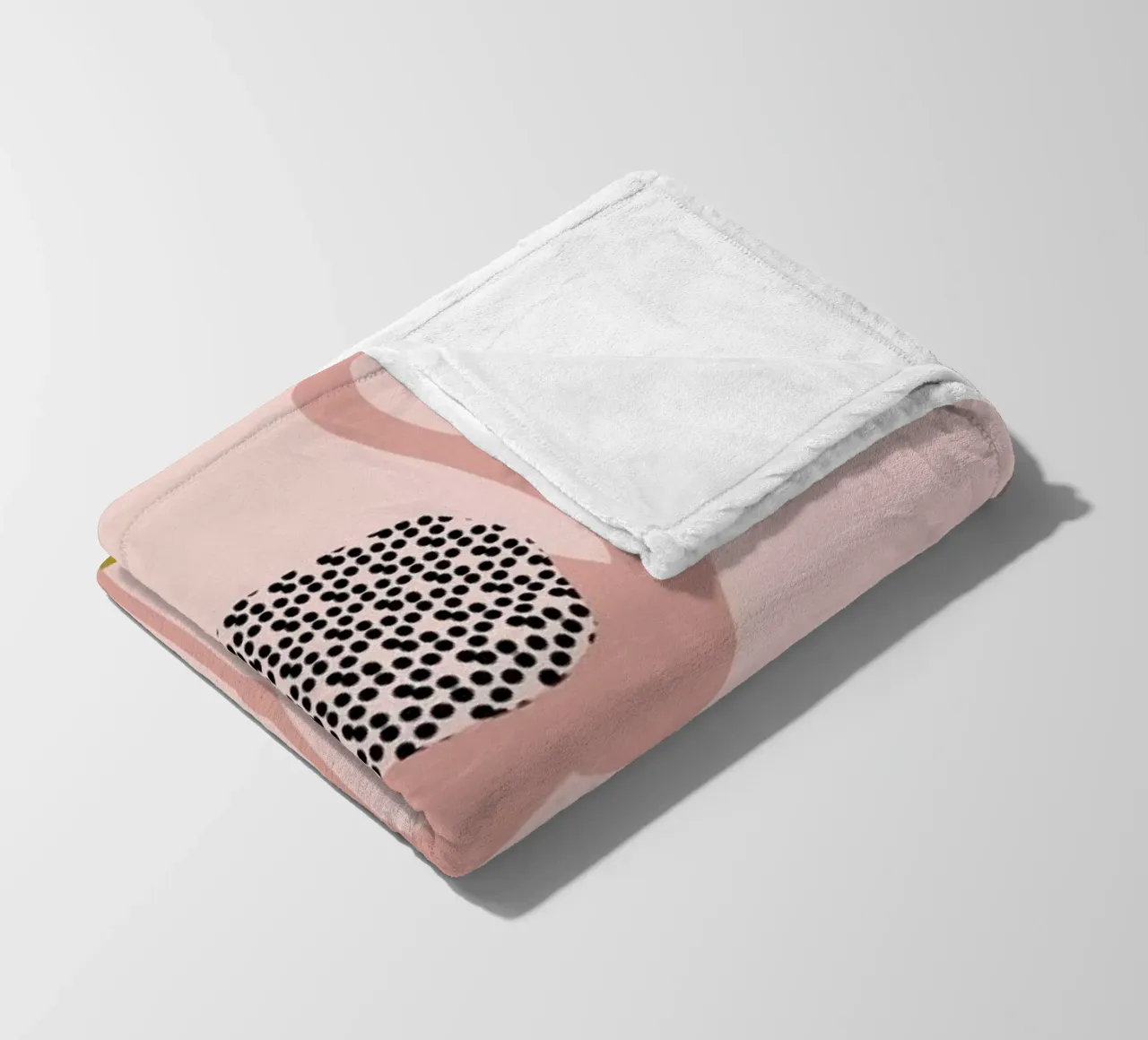 Flamingo coperta in pile da Linda Gobeta