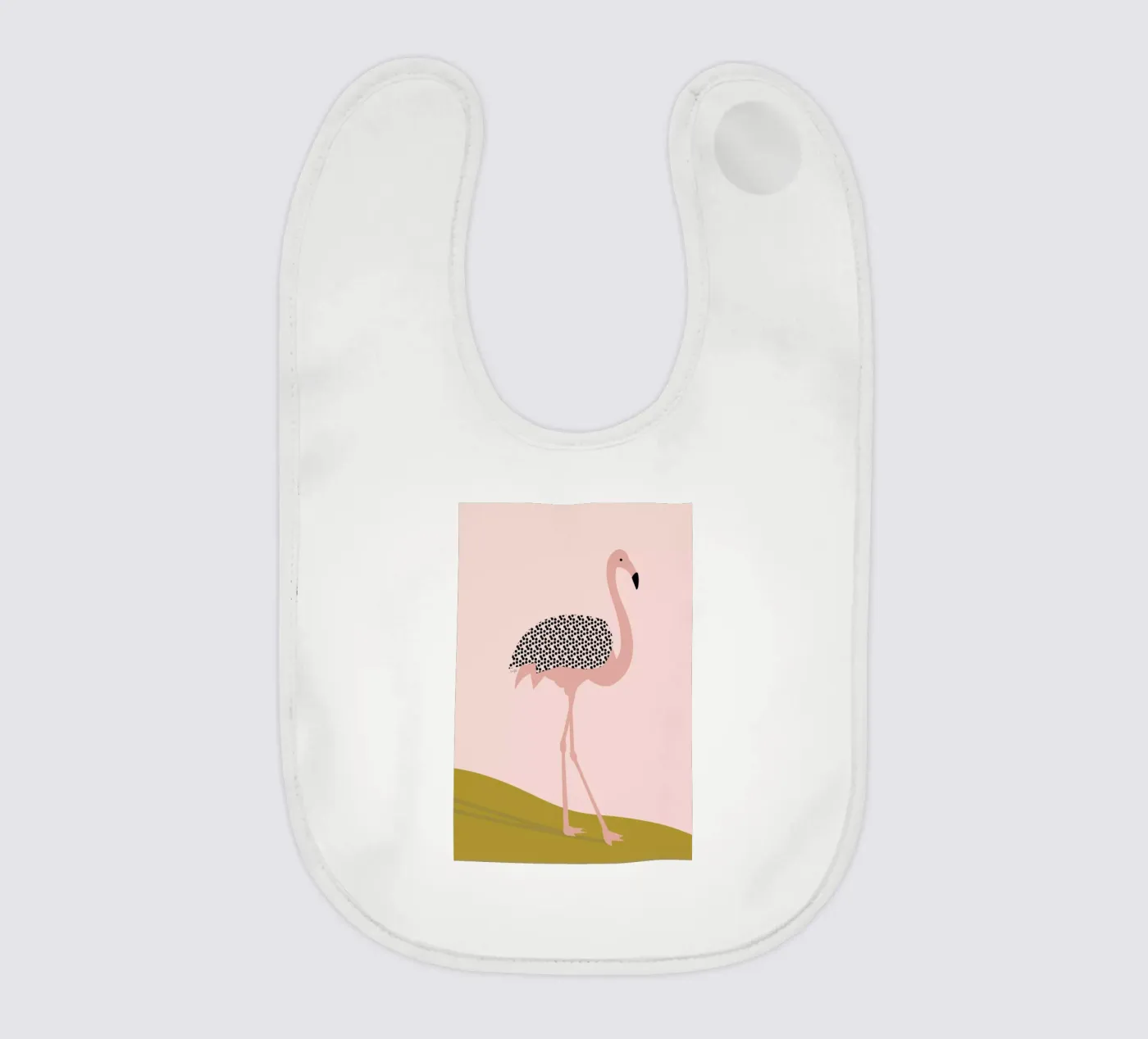Flamingo bavaglino da Linda Gobeta