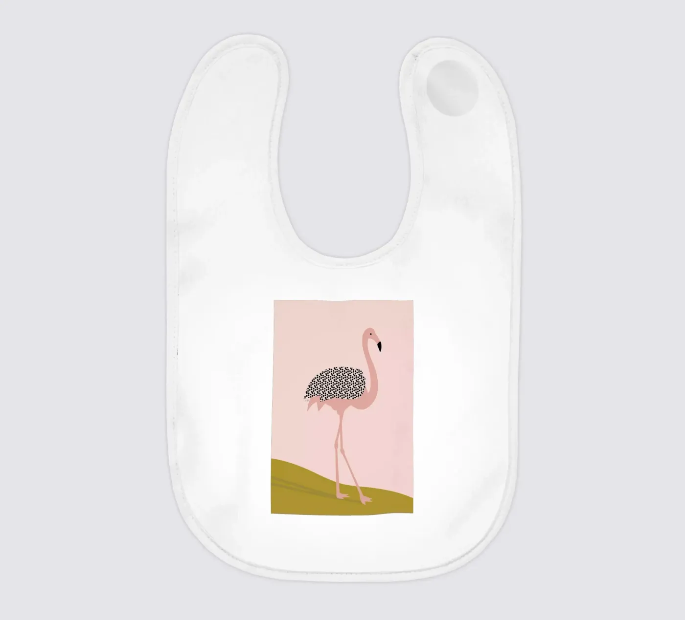 Flamingo bavaglino da Linda Gobeta