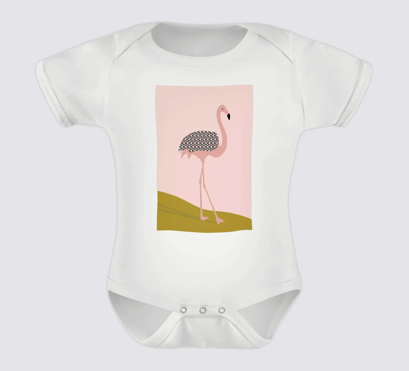 Flamingo body bébé de Linda Gobeta