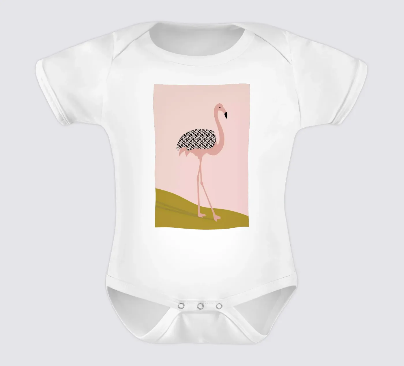 Flamingo body bébé de Linda Gobeta