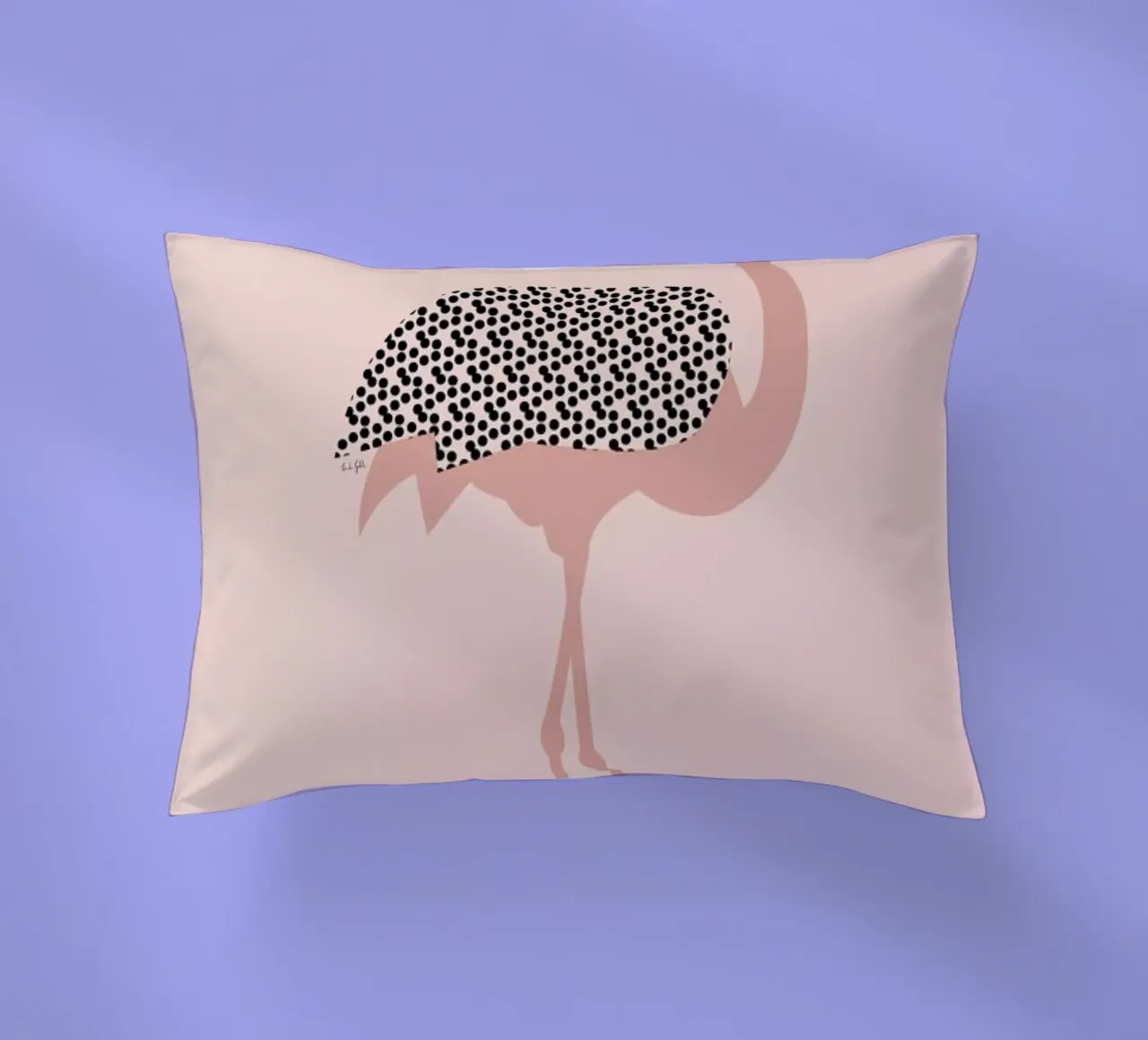 Flamingo cuscino da Linda Gobeta