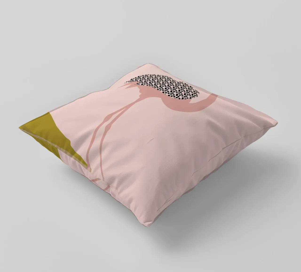 Flamingo cuscino da Linda Gobeta