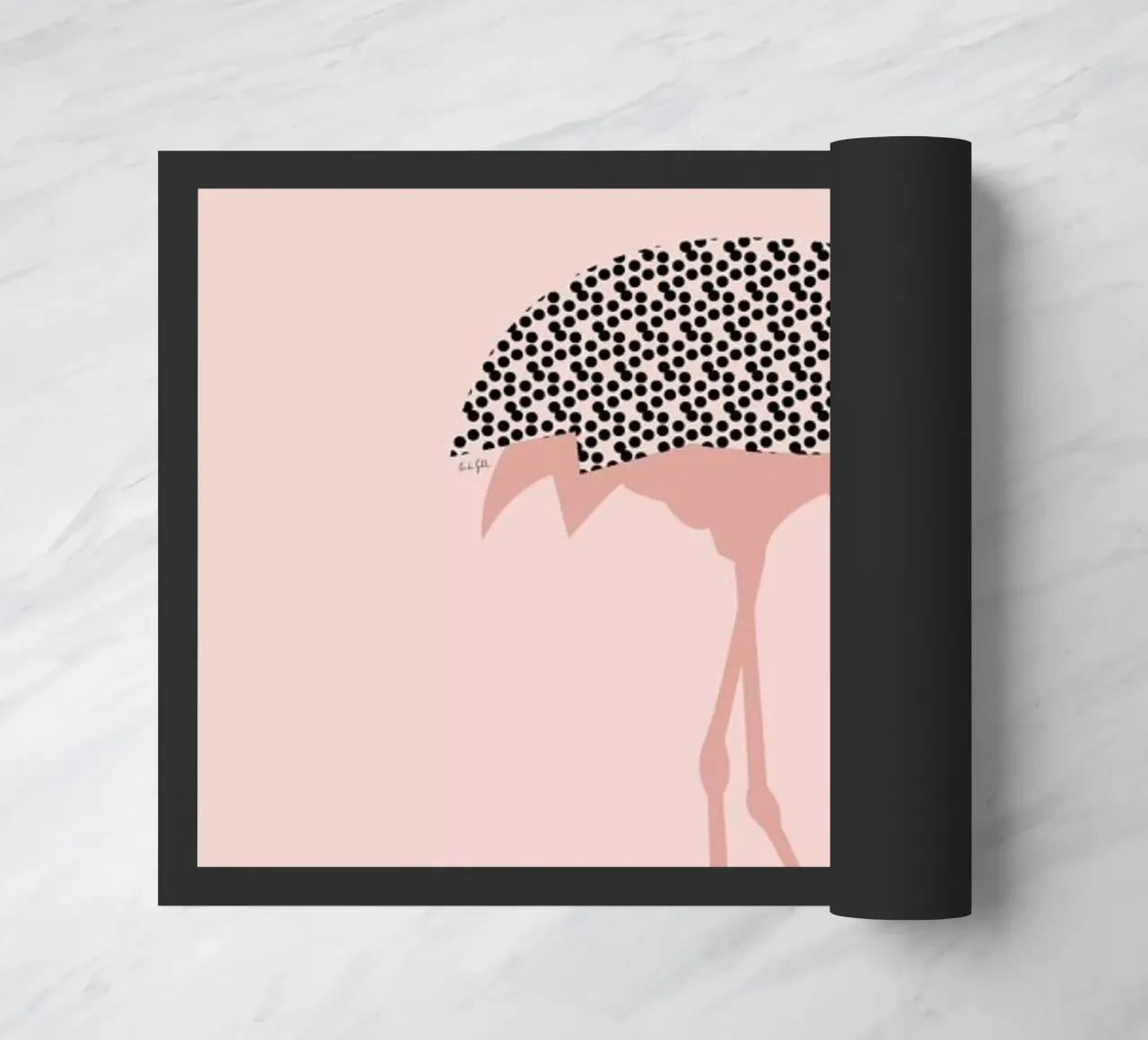 Flamingo zerbino da Linda Gobeta