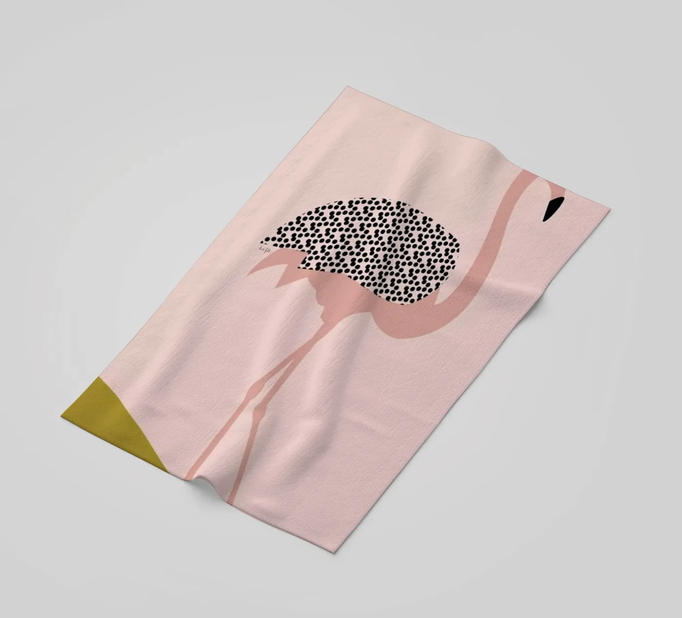 Flamingo telo mare da Linda Gobeta