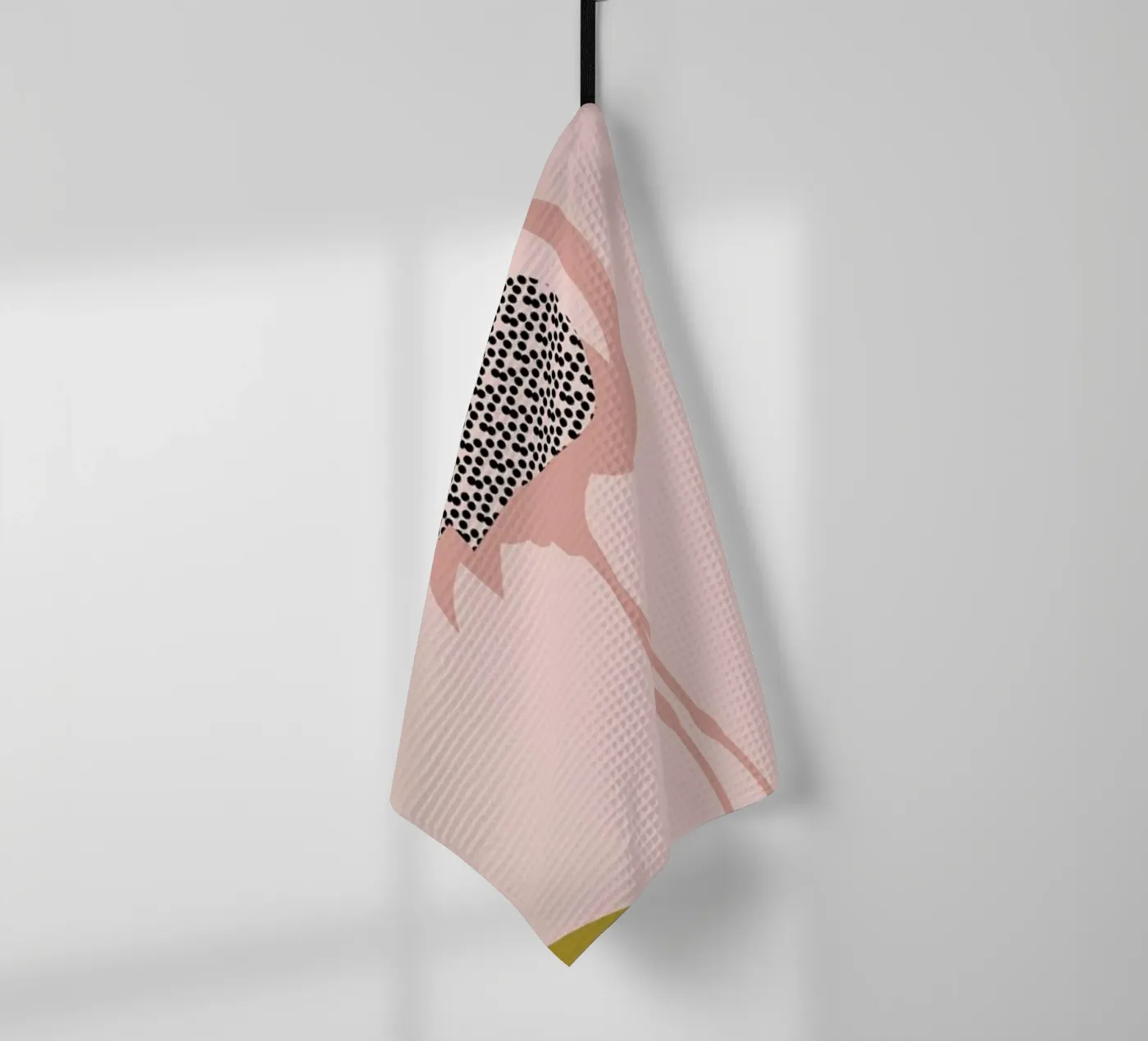 Flamingo Geschirrtuch von Linda Gobeta