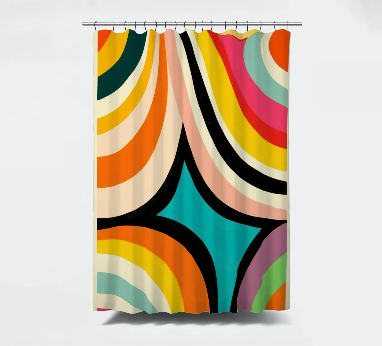 Mindfull Abstractions tenda da doccia da Autofocus