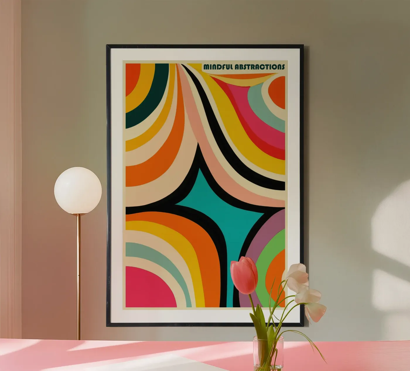 Mindfull Abstractions poster van Autofocus