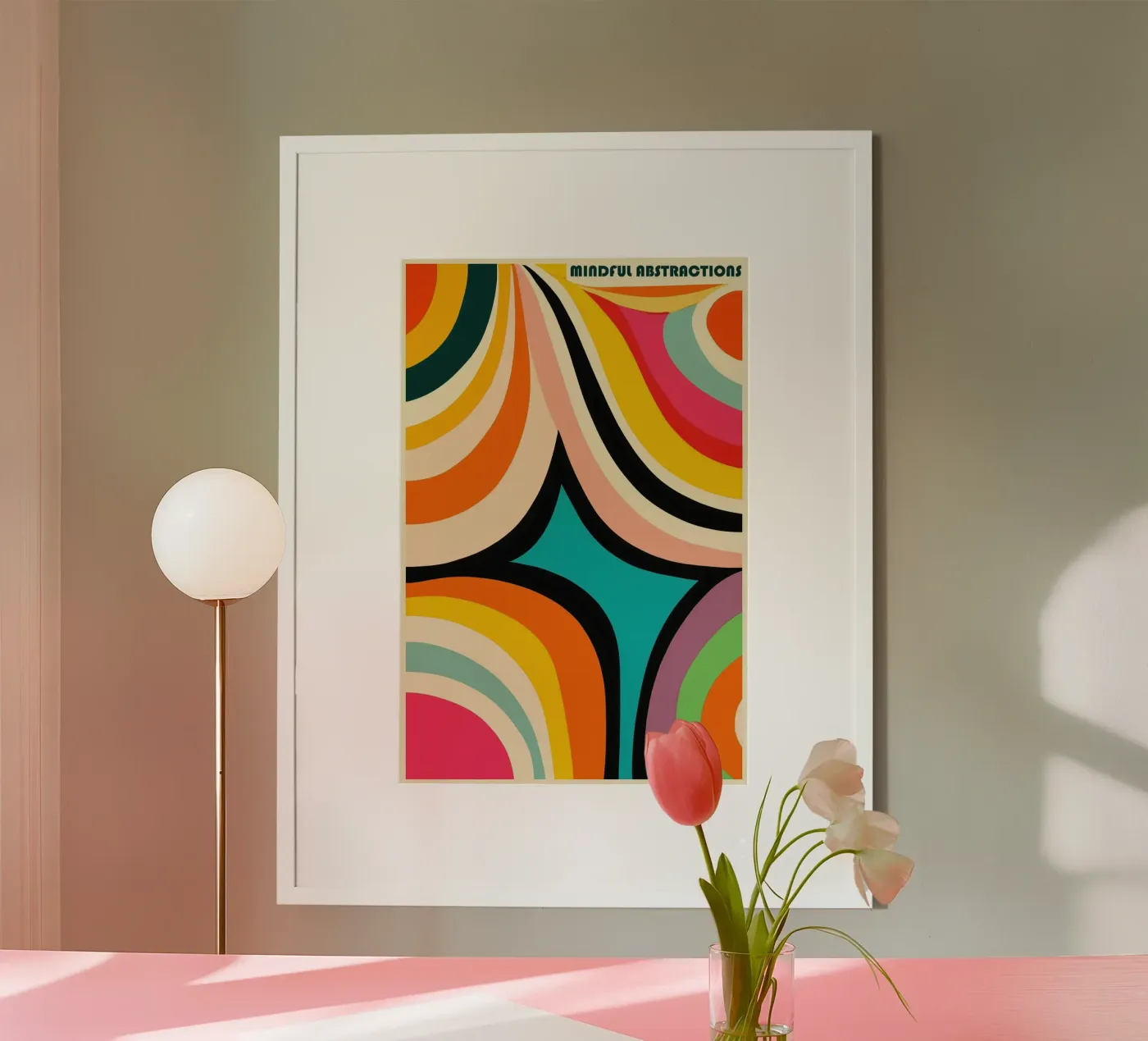 Mindfull Abstractions poster van Autofocus