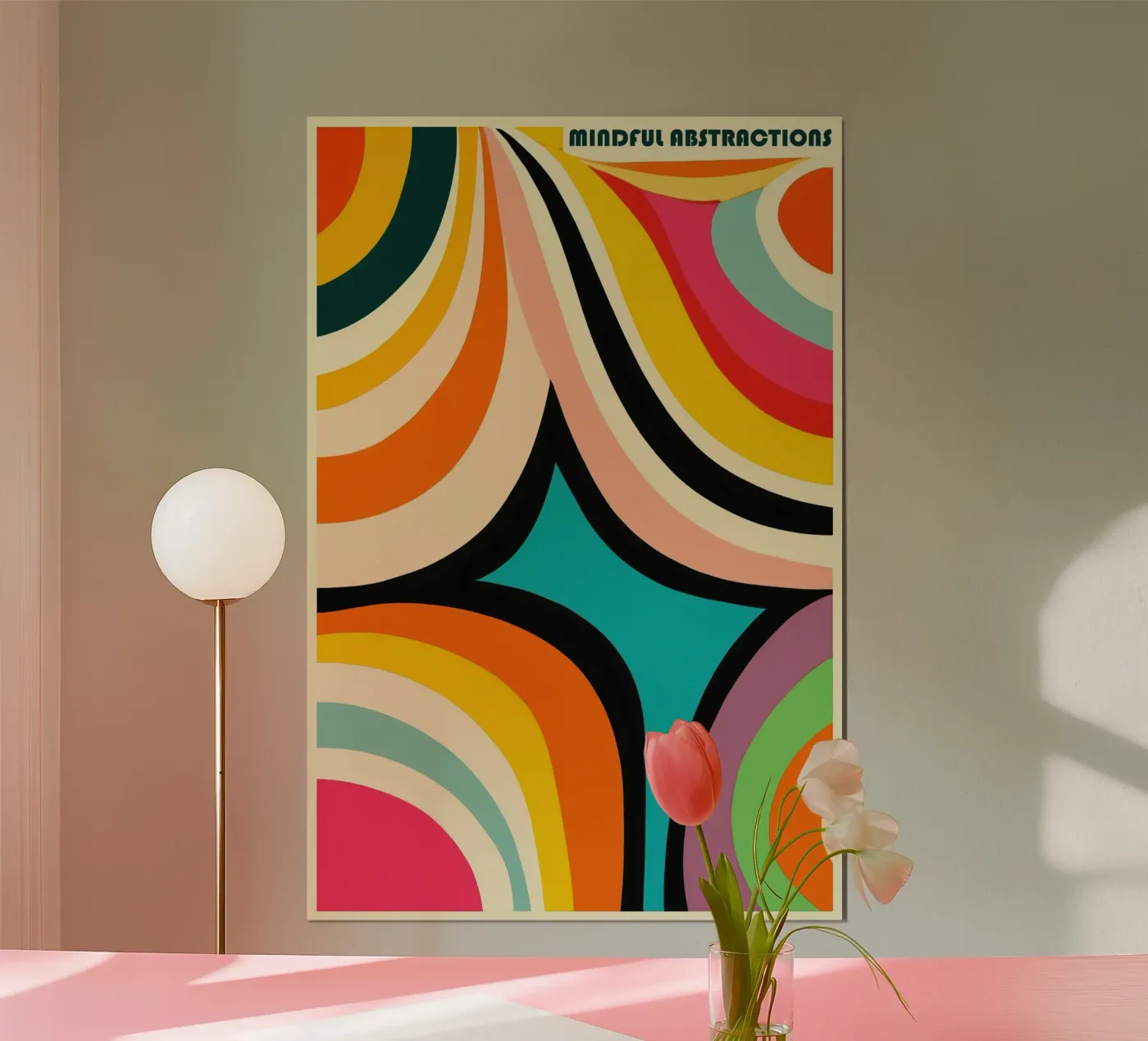 Mindfull Abstractions poster van Autofocus