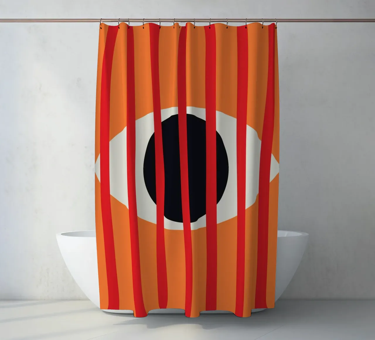 Eye on strip tenda da doccia da galihstudio