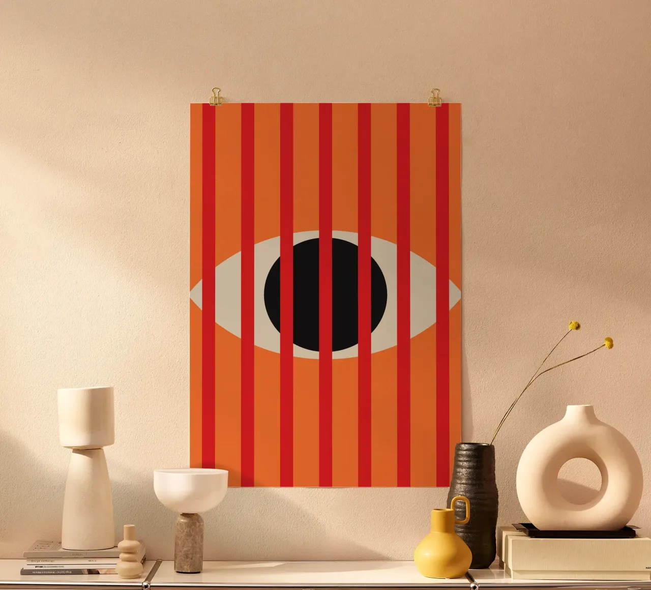 Eye on strip carta hahnemühle da galihstudio