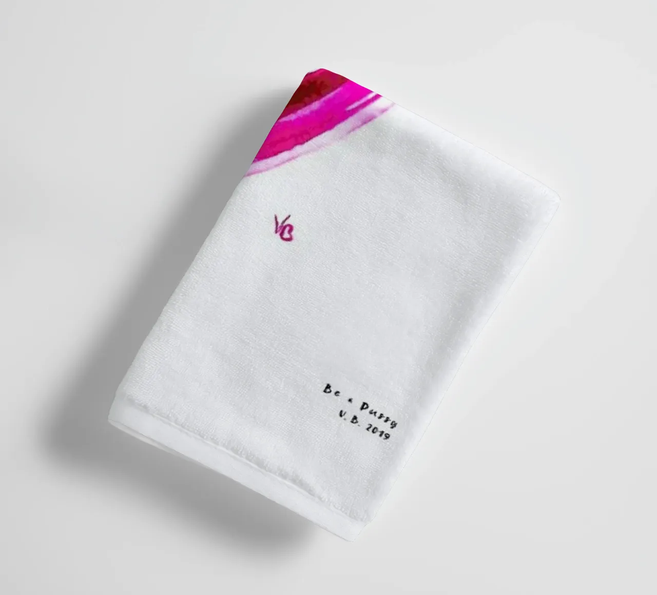 Vulva Painting Minimalist asciugamano da bagno da Verena Bonath | 21st aesthetics
