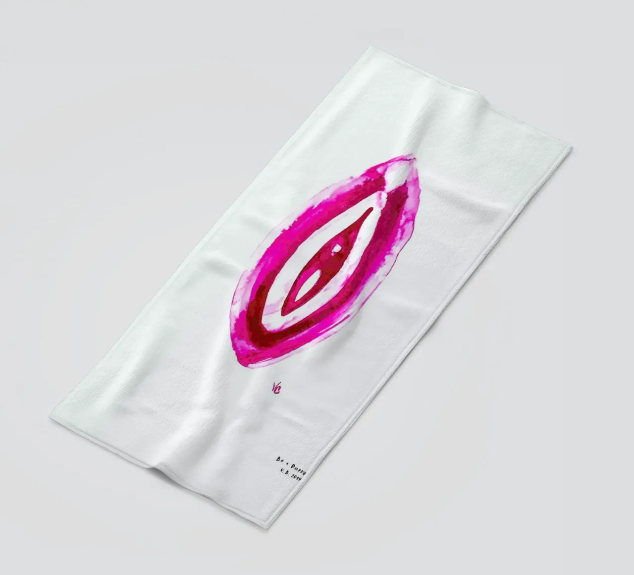 Vulva Painting Minimalist telo mare da Verena Bonath | 21st aesthetics