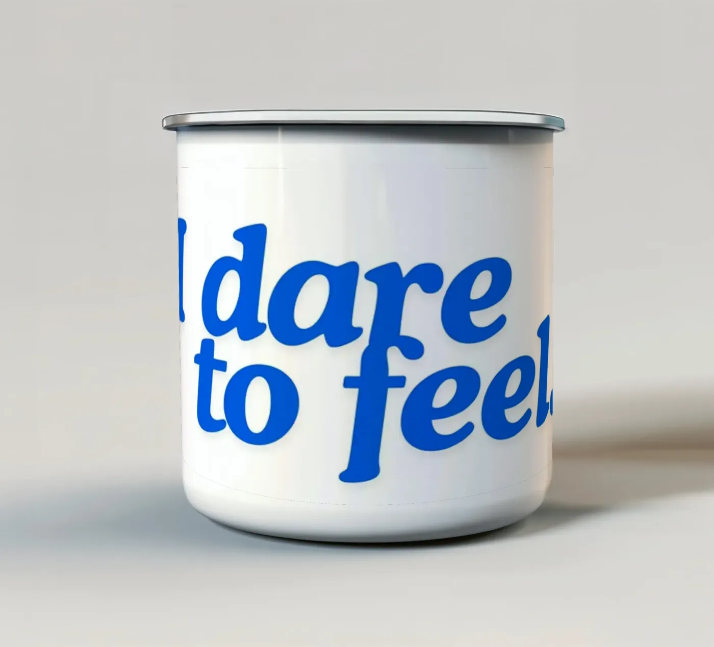 training enamel mug by pixelflow