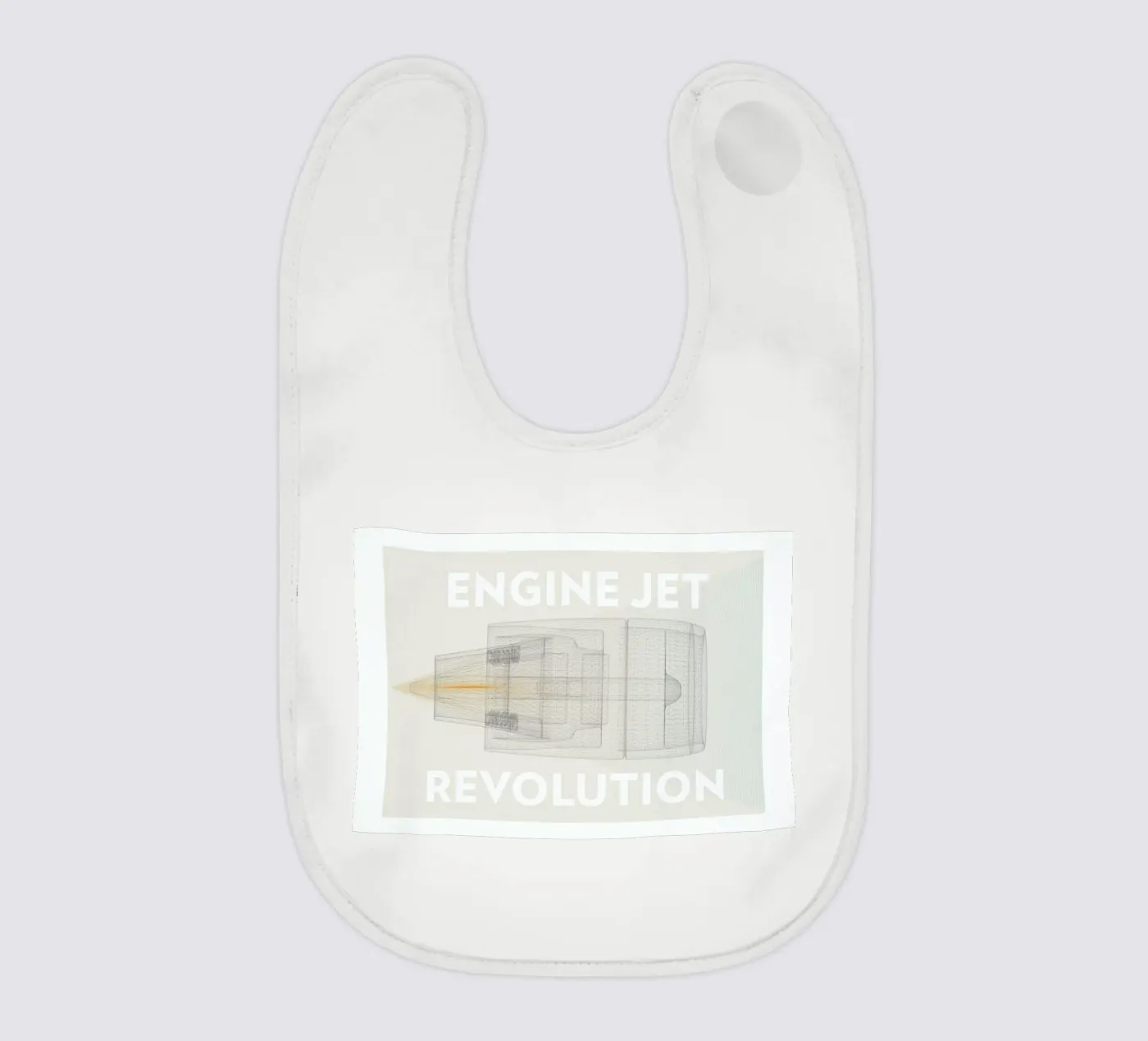 Engine jet revolution baby slabbetje van Marc Schulthess